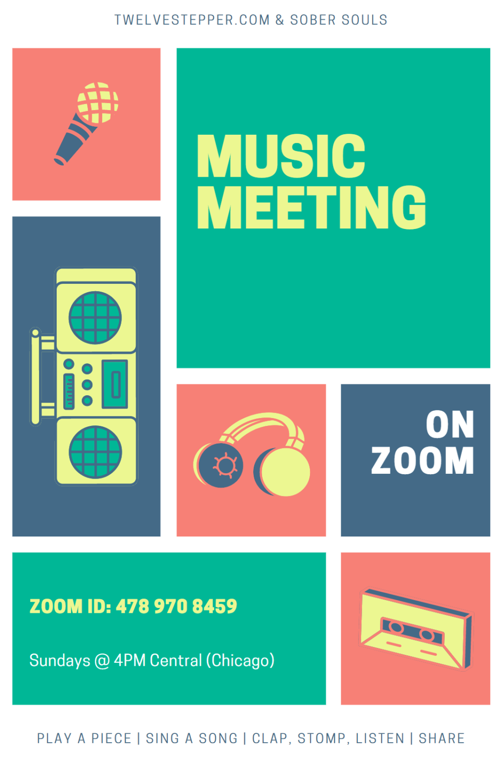 Music meeting twelve stepper